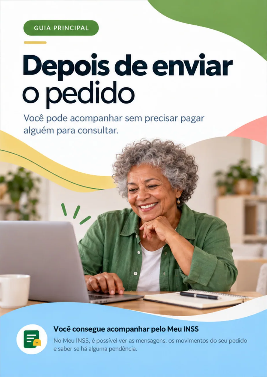 Página real do guia sobre acompanhar o pedido
